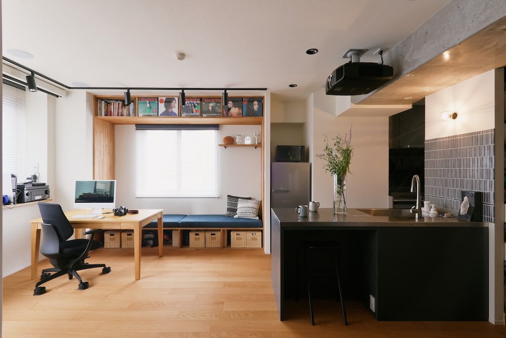 45㎡　1人＋1人＋ワンコ＝タイムレスな暮らし