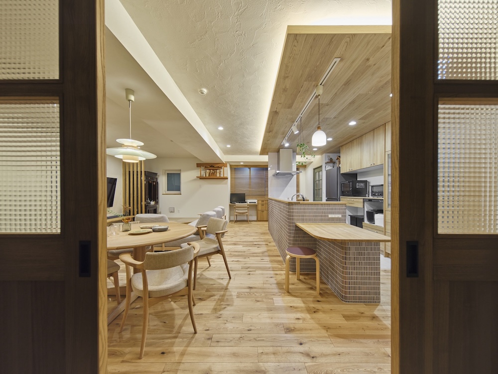 ただいまから始まる　3世代の「まるい」暮らし