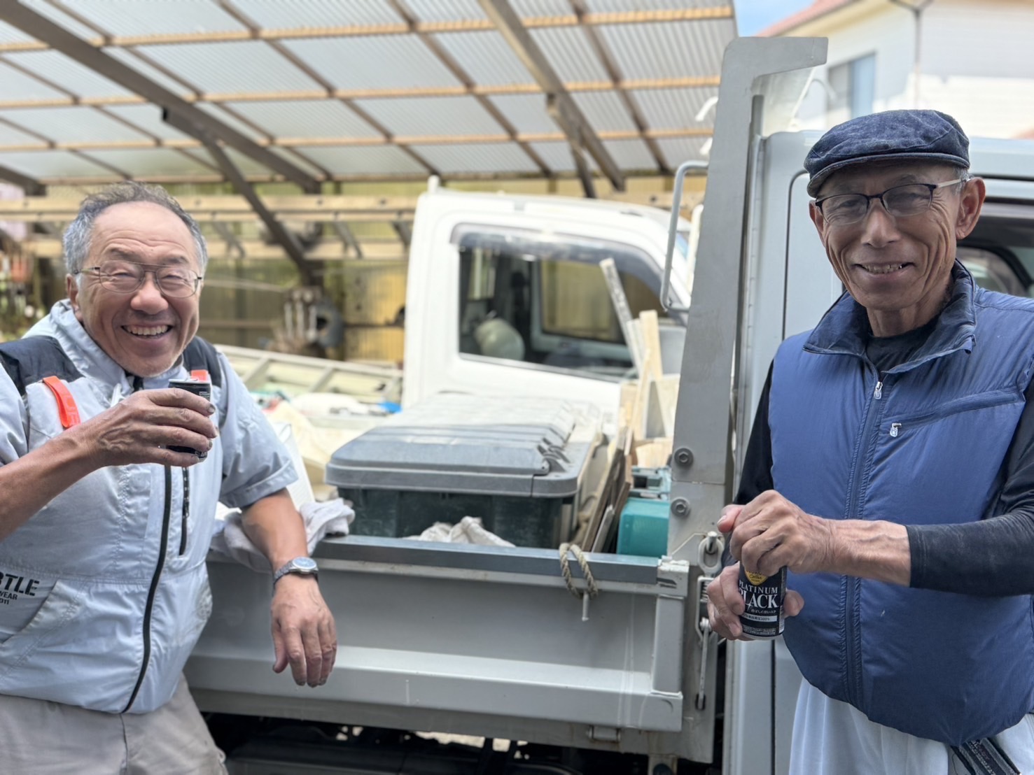 プロフェッショナルたちのひと休み