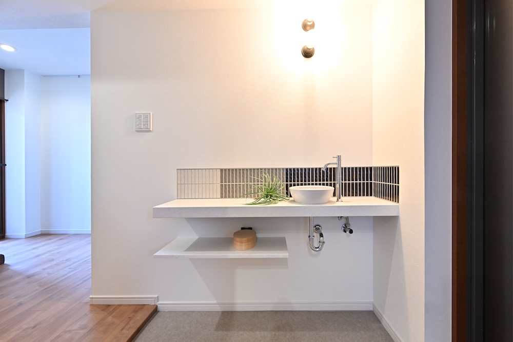 趣味がより愉しくなる土間のある玄関